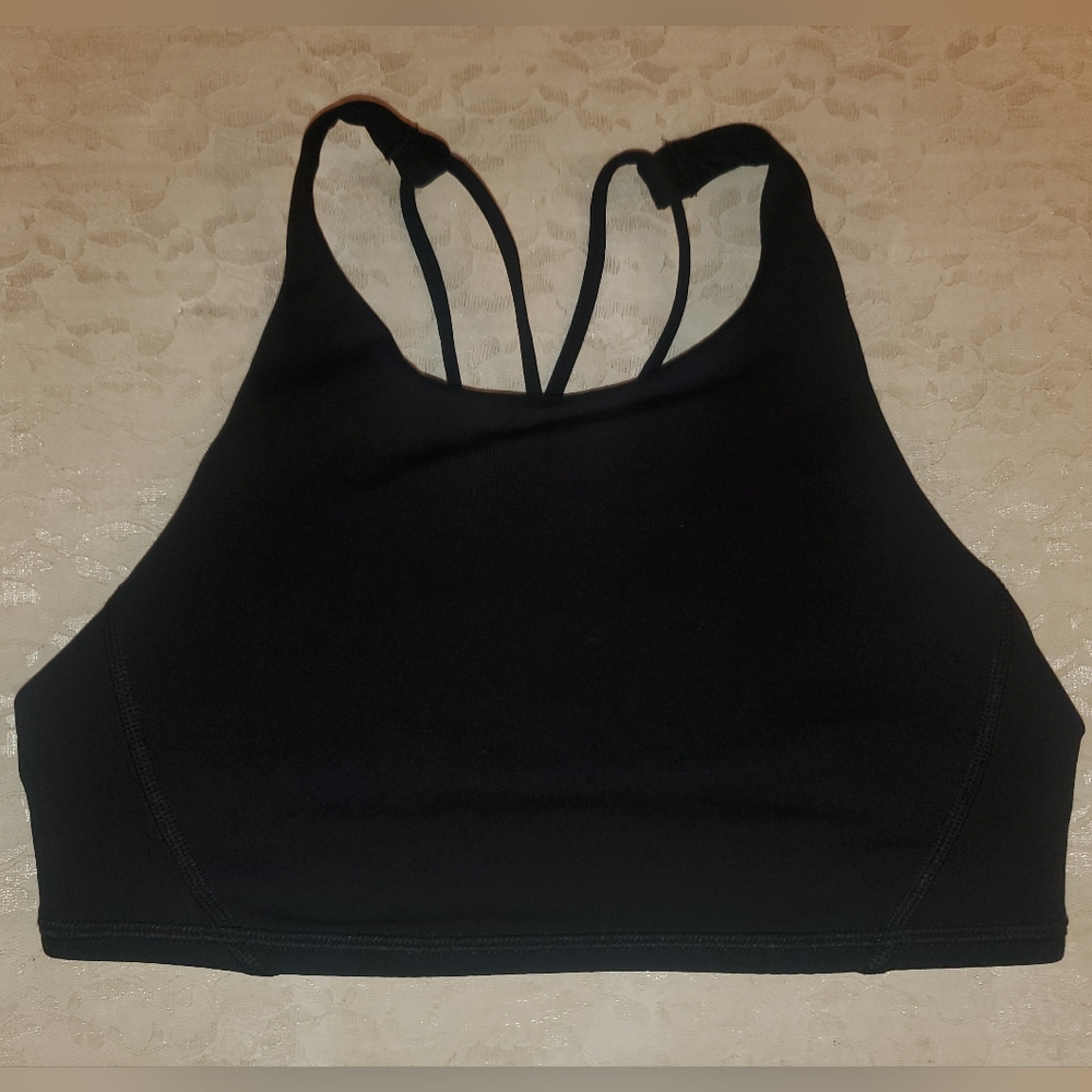 Lululemon Free 2 Be High Neck Bra Sz 6